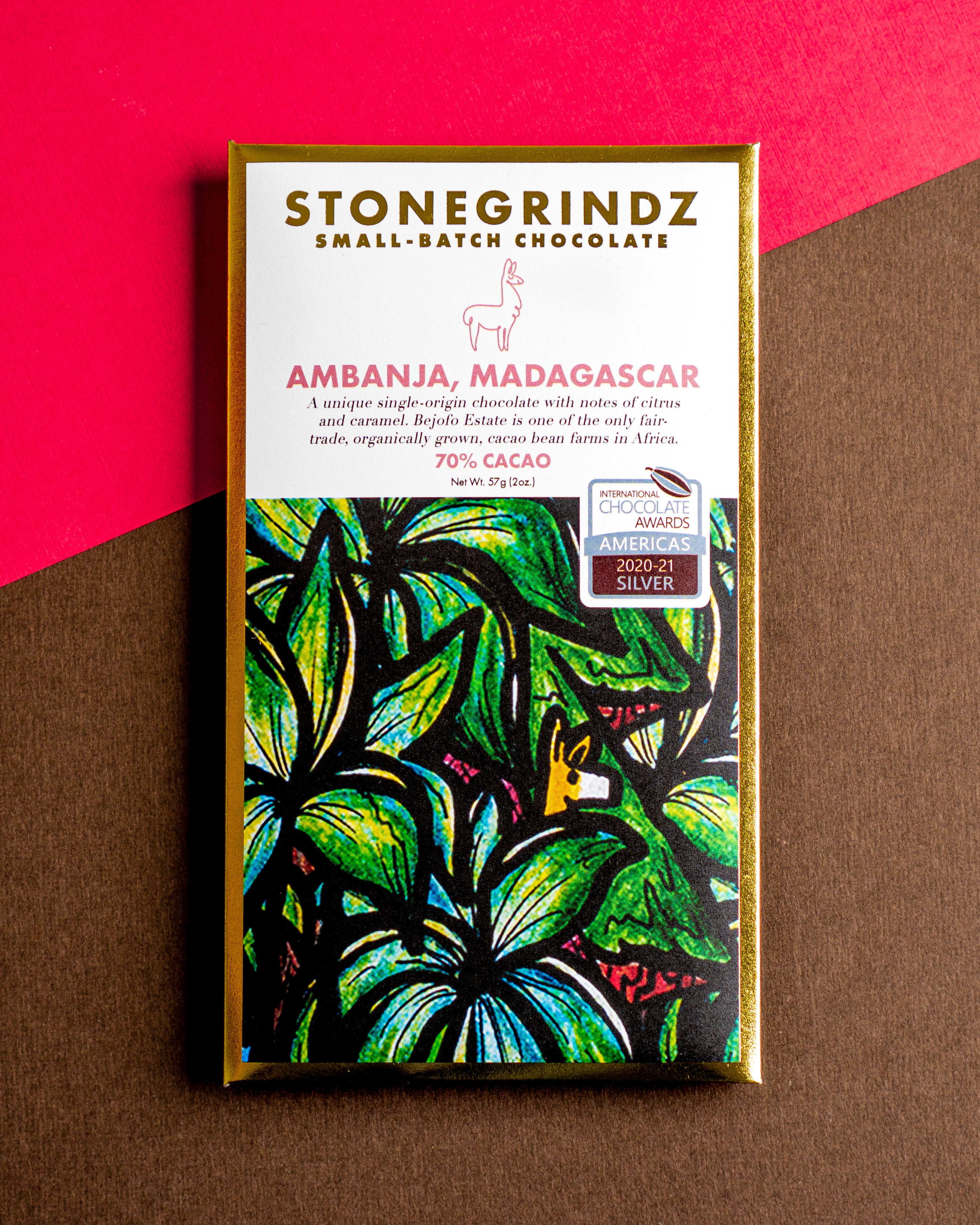 Ambanja, Madagascar 70% – StoneGrindzChocolate
