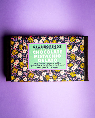 CHOCOLATE PISTACHIO GELATO TRUFFLES 8 Pack *FINAL MOTHER'S DAY LIMITED RELEASE*