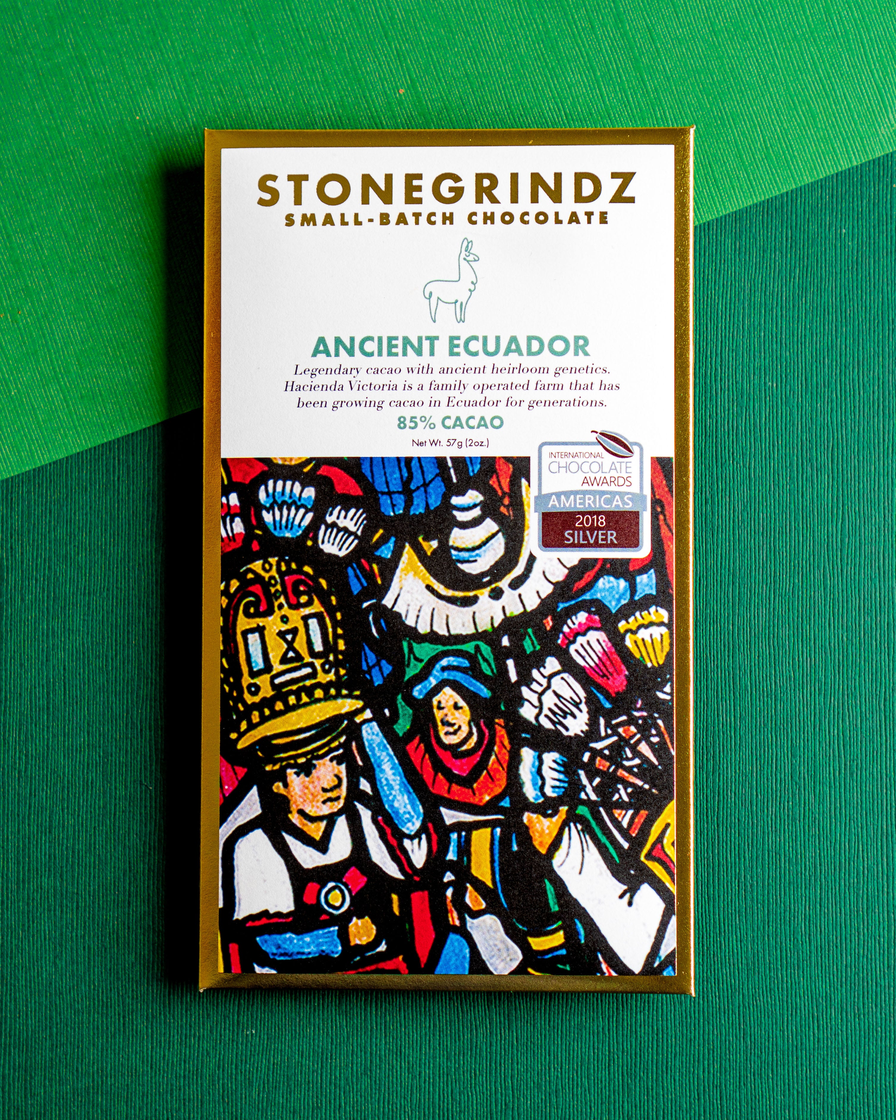Ancient Ecuador 85% – StoneGrindzChocolate