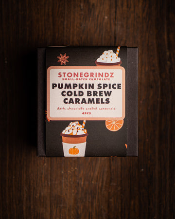 Pumpkin Spice Cold Brew Caramel Truffles 4 Pack *FIRST FALL FLAVOR RELEASE*