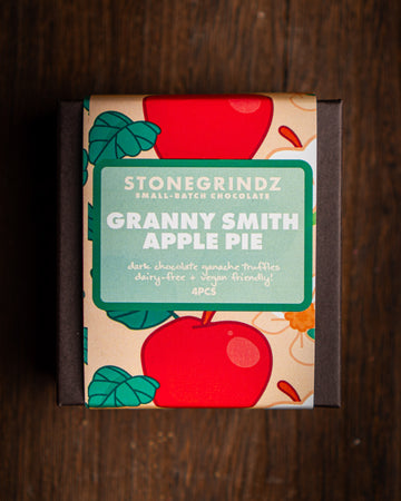 Granny Smith Apple Pie Dark Chocolate Ganache Truffles 4 Pack *FIRST FALL FLAVOR RELEASE*