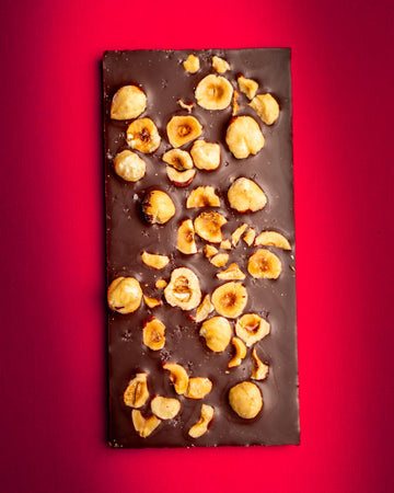 Roasted Hazelnut Fleur De Sel 85% *MIDNIGHT ELEGANCE LIMITED RELEASE*