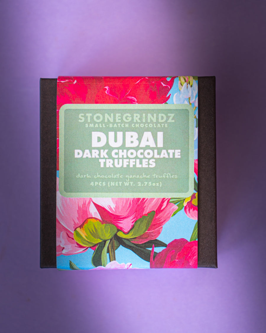 *NEW RECIPE* Dubai Dark Chocolate Truffles 4 Pack *THE DUBAI LIMITED RELEASE*