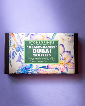 *PLANT-BASED* Dubai Dark Chocolate Truffles 8 Pack *THE DUBAI LIMITED RELEASE*