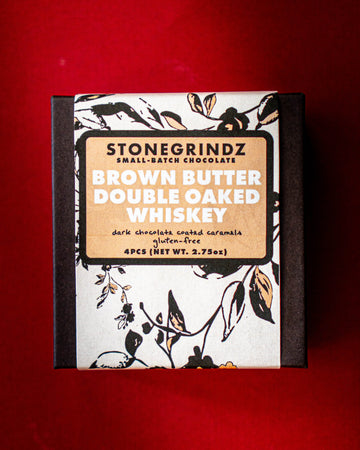 Brown Butter Double Oaked Whiskey Caramels 4 Pack *MIDNIGHT ELEGANCE LIMITED RELEASE*