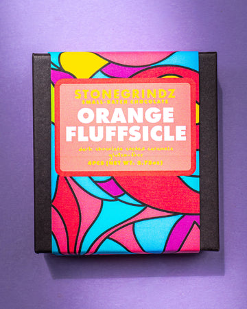 Orange Fluffsicle Milk Chocolate Truffles 4Pk *GOLDEN TICKET LIMITED RELEASE*