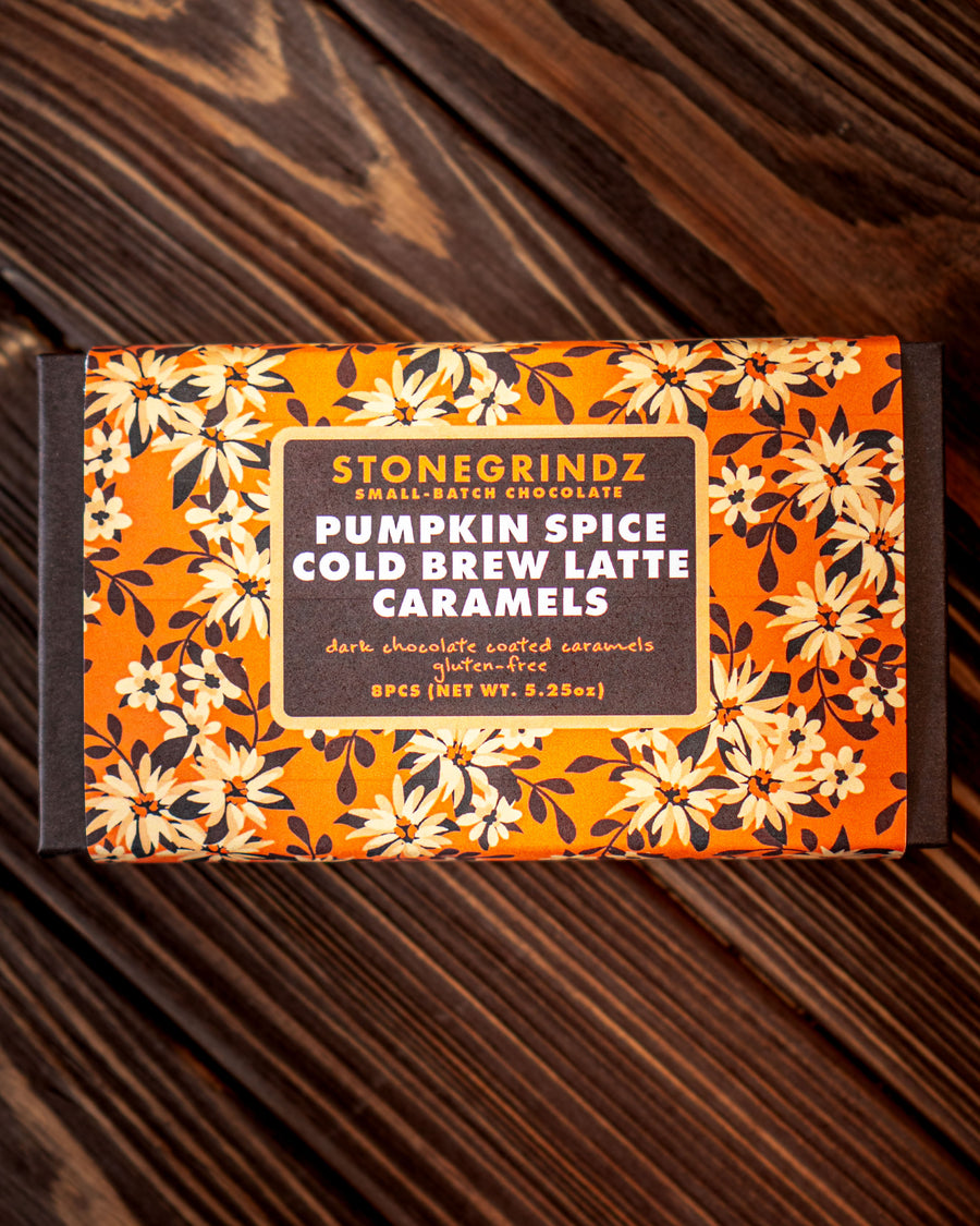 Pumpkin Spice Cold Brew Caramel Truffles 8 Pack *FIRST FALL FLAVOR RELEASE*