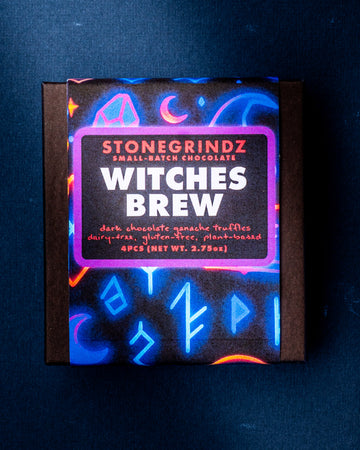 Witches Brew Dark Chocolate Truffles 4 Pack *TRICK OR TREAT LIMITED RELEASE*