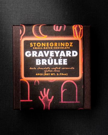 Graveyard Brûlée Caramel Truffles 4 Pack *TRICK OR TREAT LIMITED RELEASE*