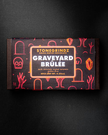Graveyard Brûlée Caramel Truffles 8 Pack *TRICK OR TREAT LIMITED RELEASE*