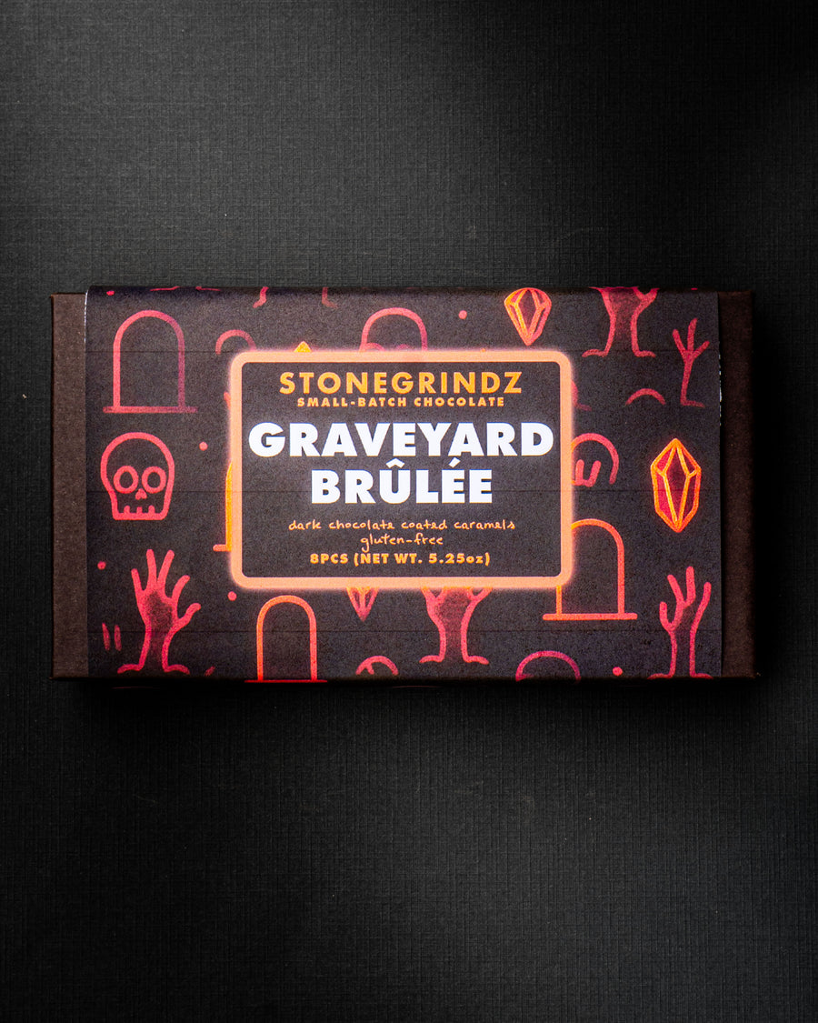 Graveyard Brûlée Caramel Truffles 8 Pack *TRICK OR TREAT LIMITED RELEASE*