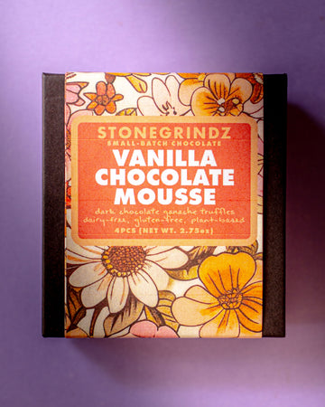 Vanilla Dark Chocolate Mousse Truffles 4 Pack *THE THANKSGIVING LIMITED RELEASE*