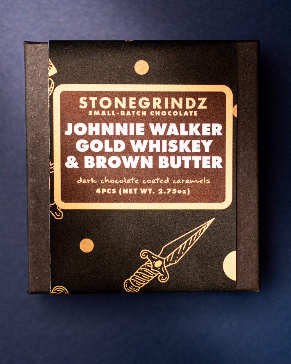 Johnnie Walker Gold Brown Butter Caramel Truffles