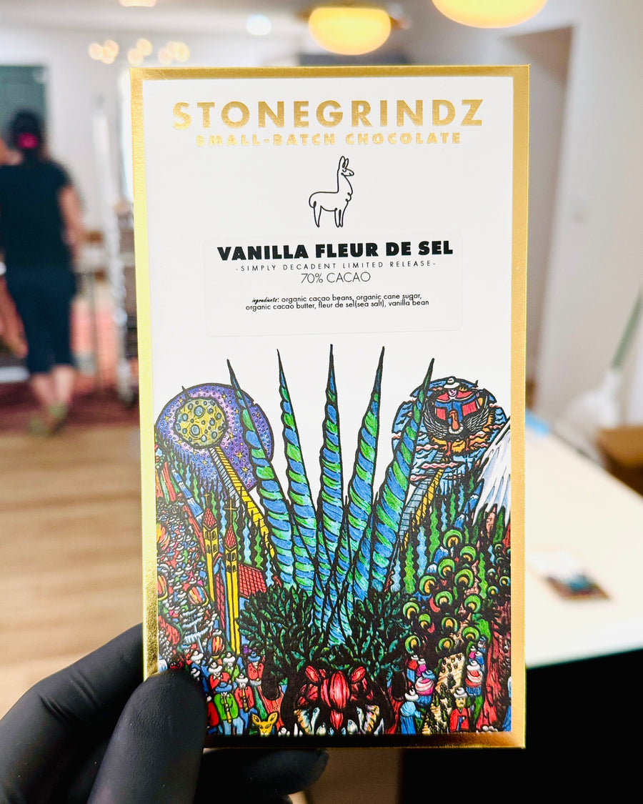 Vanilla Fleur De Sel 70% *SIMPLY DECADENT LIMITED RELEASE*