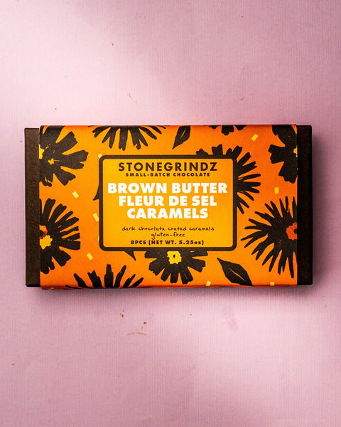 Brown Butter Sea Salt Caramels, box of 8