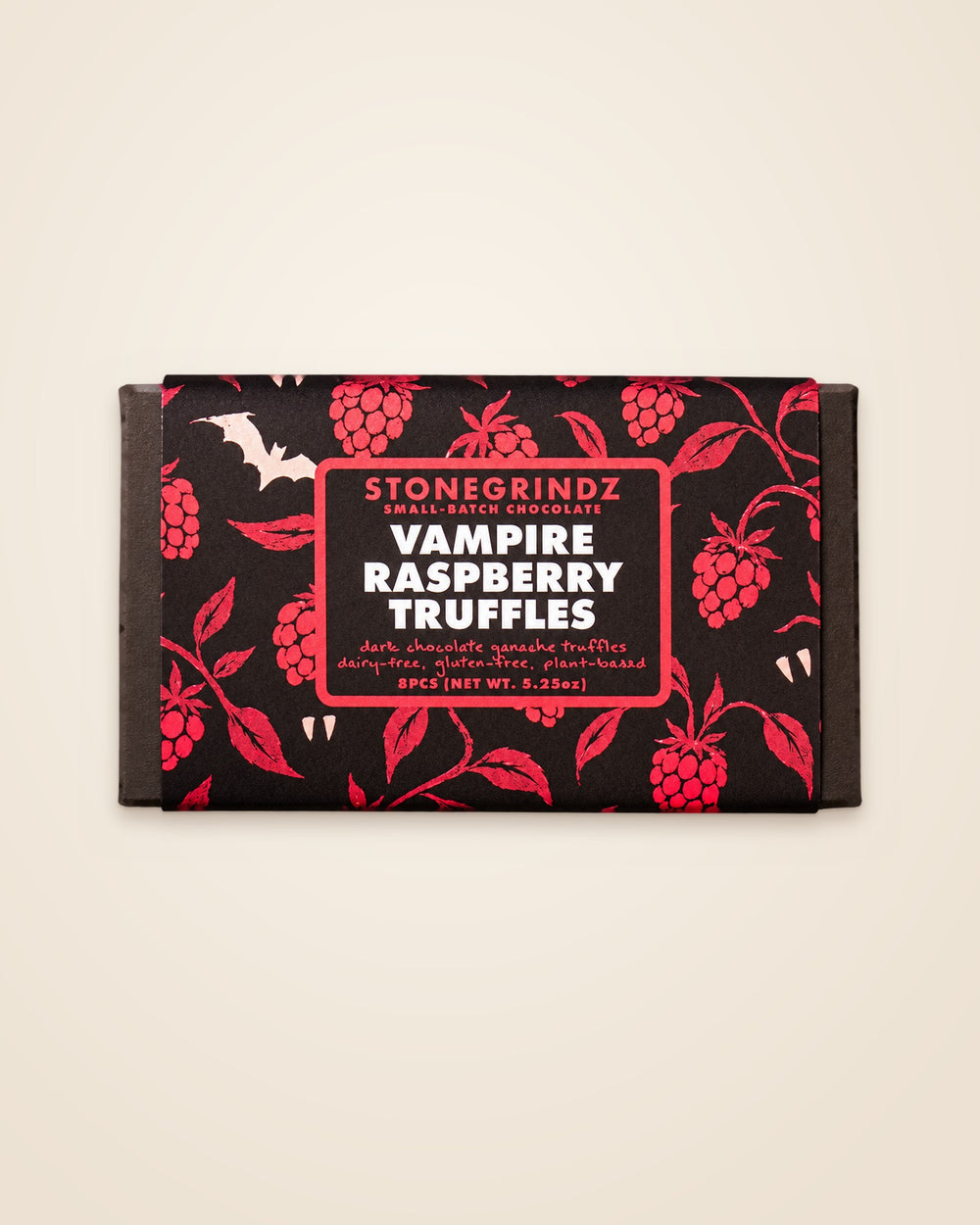Vampire Raspberry Truffles, box of 8