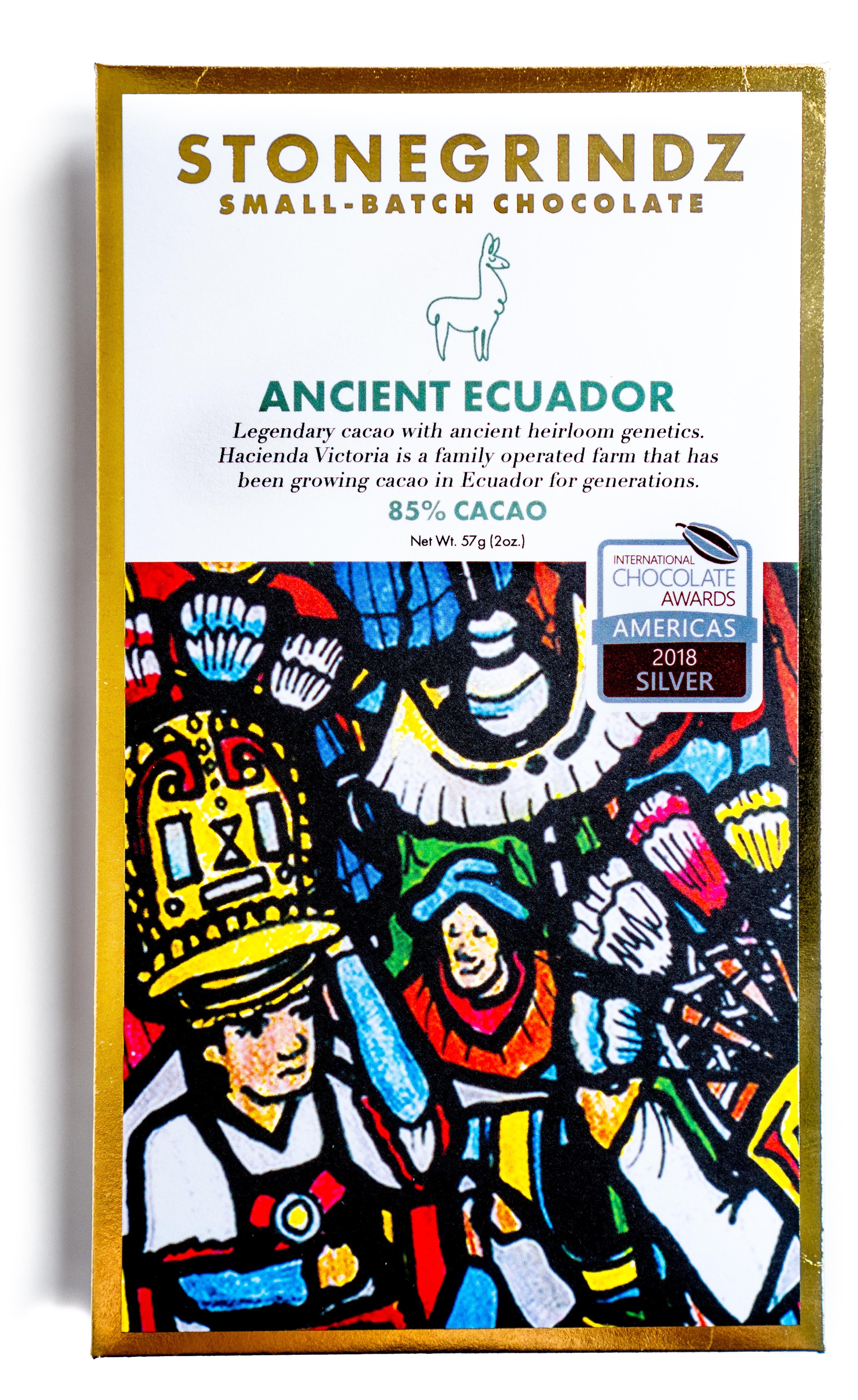 Ancient Ecuador 85% – StoneGrindzChocolate