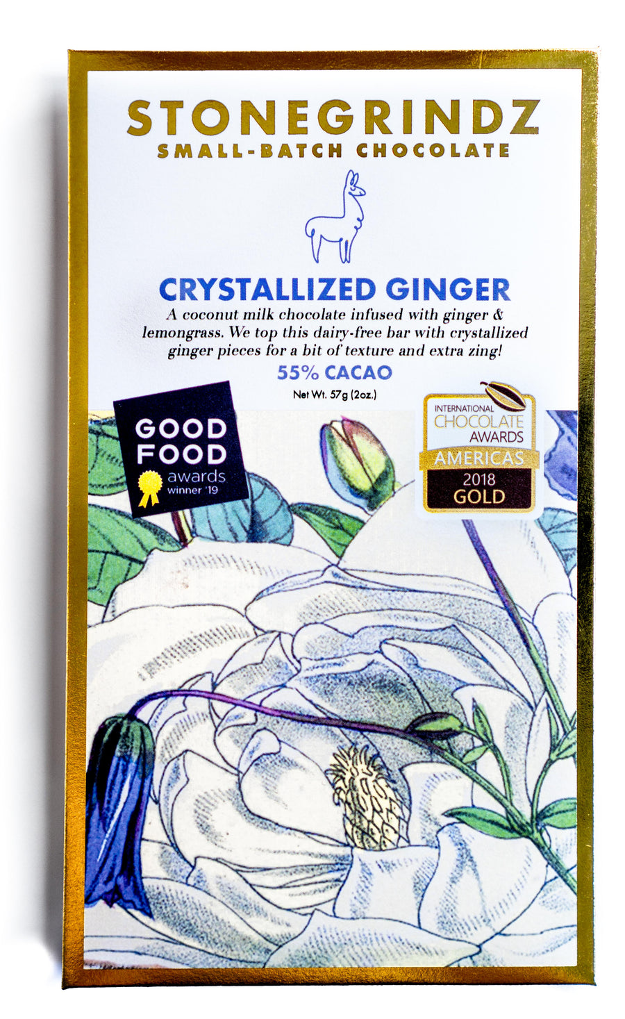 Crystallized Ginger 55%