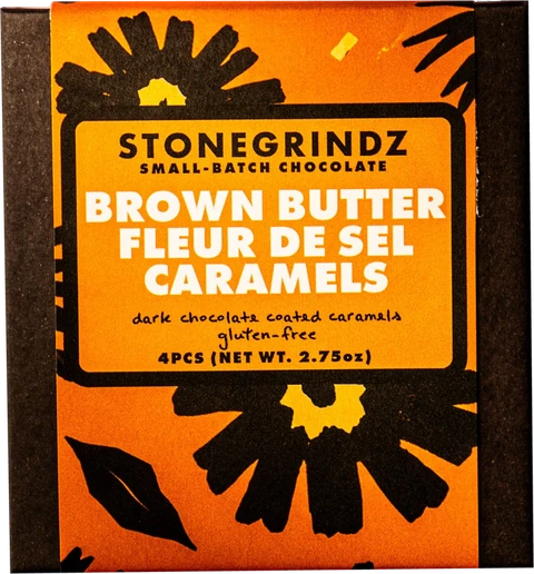 Brown Butter Sea Salt Caramels, box of 4