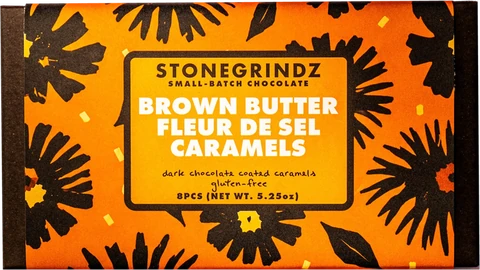 Brown Butter Sea Salt Caramels, box of 8