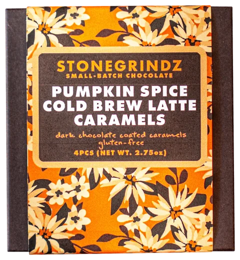 Pumpkin Spice Cold Brew Caramel Truffles