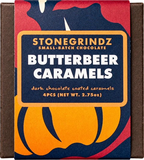 Butterbeer Caramels, box of 4