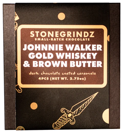 Johnnie Walker Gold Brown Butter Caramel Truffles